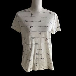 New York City Rome Paris Graphic Tee Shirt Size Small